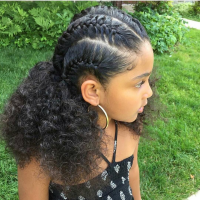 Cute Hairstyles For Little Girls With Curly Hair