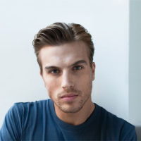 Mens Split Hairstyle