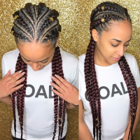 Six Braids Hairstyles