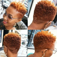 Undercut Natural Fade Mohawk Hairstyles Undercut Natural Fade Short Hairstyles For Black Women