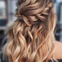 Medium Length Half Up Half Down Hairstyles