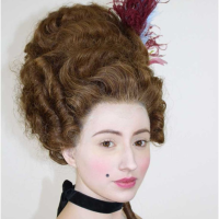 Easy 18th Century Hairstyles