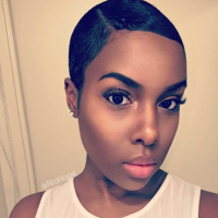 Slick Back Natural Hairstyles