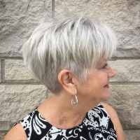 Short Gray Hairstyles Over 60