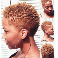 Hairstyles For Tapered Natural Hair