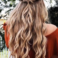 Simple Prom Hairstyles Down