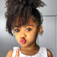 Curly Hairstyles For Black Kids