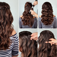 Braids for Long Wavy Hair Tutorial