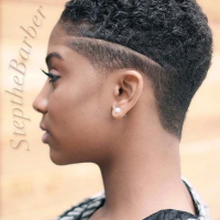 Tapered Short Natural Hairstyles For Black Women