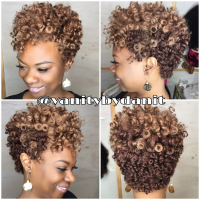 Short Crochet Hairstyles With Curly Hair