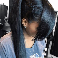 2019 Black Ponytail Hairstyles