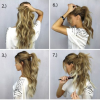 Quick Easy Ponytail Hairstyles