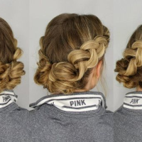 Prom Hairstyles For High Collar Dresses