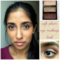 Beauty Tutorial: Soft Plum Eye Makeup Look