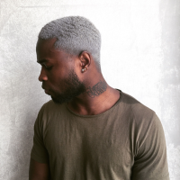 Short Hairstyles For Black Men With Dye