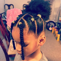 Cute Natural Hairstyles For Kids