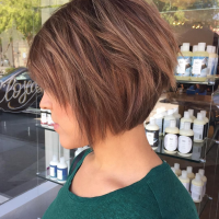 Layered Cute Bob Hairstyles