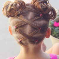 Cute Hairstyles For Little Girls With Medium Hair