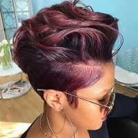 Pompadour Hairstyles For Black Women