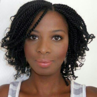 Kinky Twist Black Hairstyles