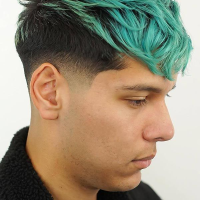 Mens Dyed Hairstyles