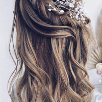 Wedding Day Hairstyles Half Up Half Down