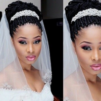 Black Bride Hairstyles 2015