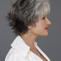 Short Hairstyles For Women Over 60 With Wavy Hair