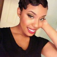 Black Woman Finger Wave Hairstyles