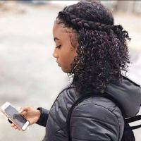 Biracial Curly Hairstyles