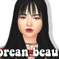 Korean Hairstyle Sims 4