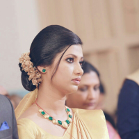 Kerala Christian Wedding Hairstyle