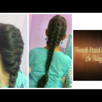 Telugu Hairstyles For Long Hair