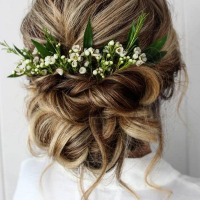 Wedding Hairstyles With Braids And Flowers