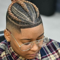 Short Hair Braids Hairstyles For Black Men