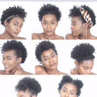 Natural Hairstyles For Short 4c Hair