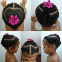 Cute Hairstyles For Little Mixed Girls With Short Hair