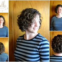 Deva Curl Short Hairstyles