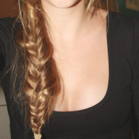 Stylish Casual Messy Side Fishtail Braid for Girls