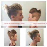 Undercut Hairstyle For Round Face Female