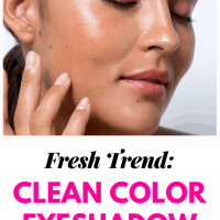 Beauty Trend We Love: The Clean Color Eyeshadow Look