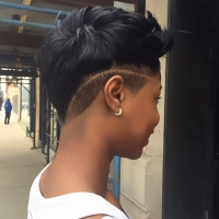 Edgy Black Hairstyles