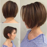 Short Hairstyles For Fine Dark Hair