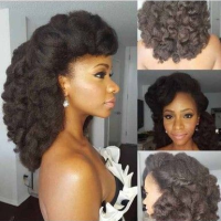 Black Wedding Natural Hairstyles