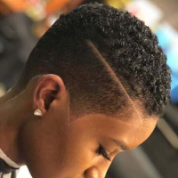 Short Hairstyles For Black Women With Round Faces