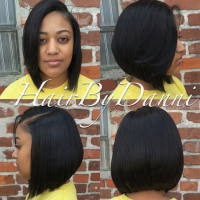 Quick Weave Black Bob Hairstyles With Weave