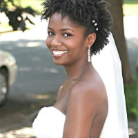 Short Natural Hairstyles For A Wedding