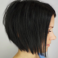 Layered Black Bob Hairstyles 2019