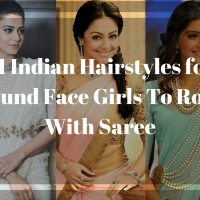 South Indian Wedding Hairstyle For Round Chubby Face