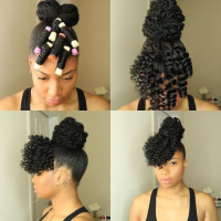 Curly Updo Black Updo Hairstyles 2020